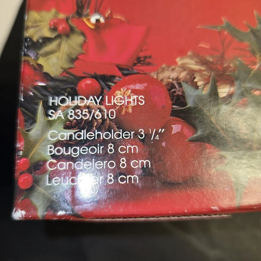 MIKASA Crystal Holiday Lights 3.25